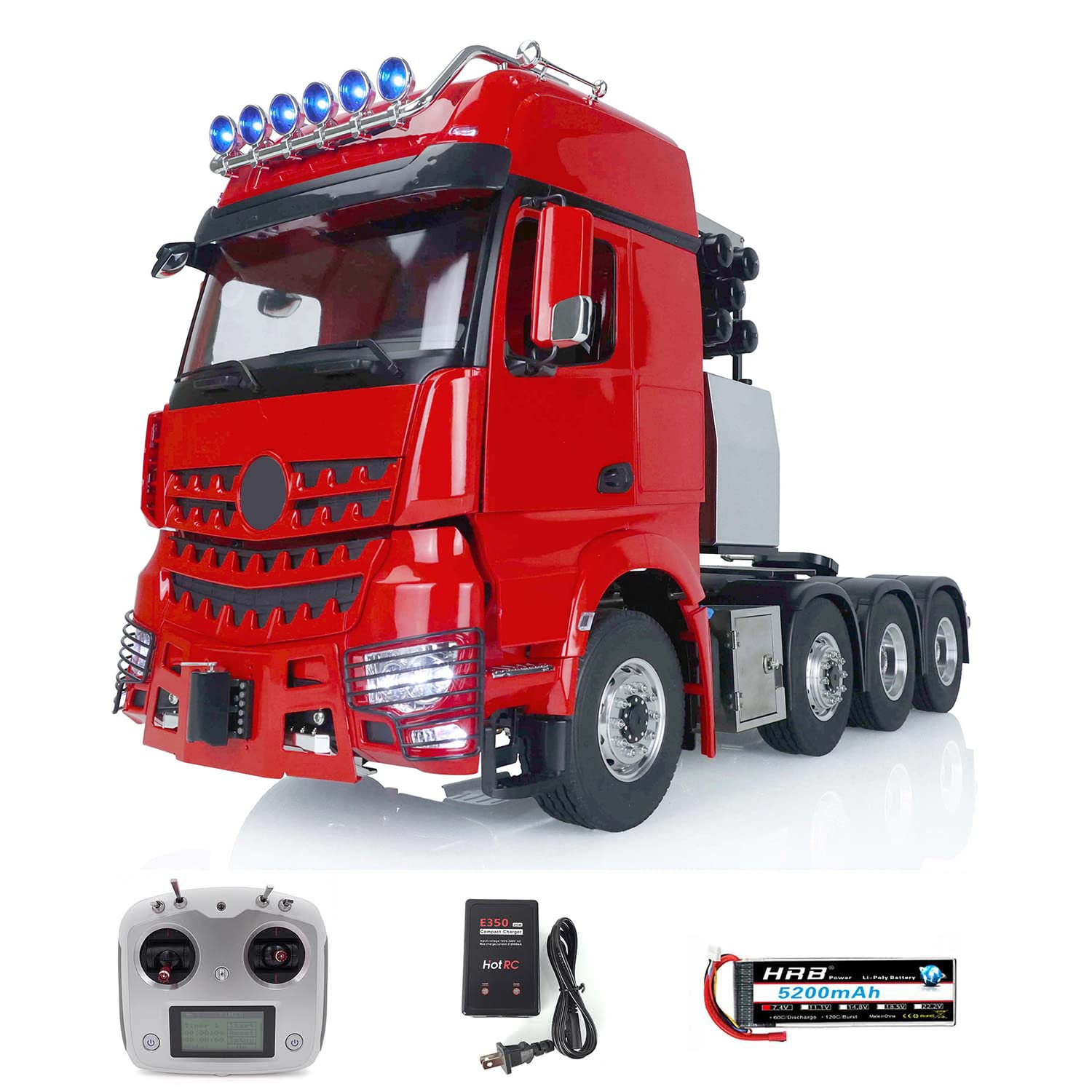 TOUCAN RC HOBBY 1 14 LESU Metal RC Tractor Truck RTR for 3363 1851 Radio Control Car