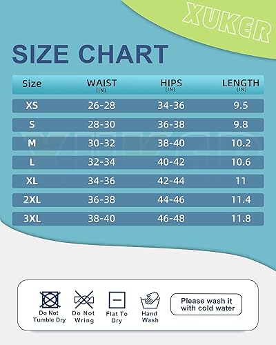 Miniatura 2 de XUKER Pantalones cortos de neopreno para mujeres y hombres, pantalones de neopreno para deportes acuáticos, piscina, natación, esnórquel, flotante,