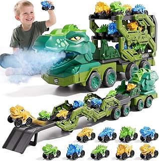 Dinosaur Truck Toy Set for Boys
