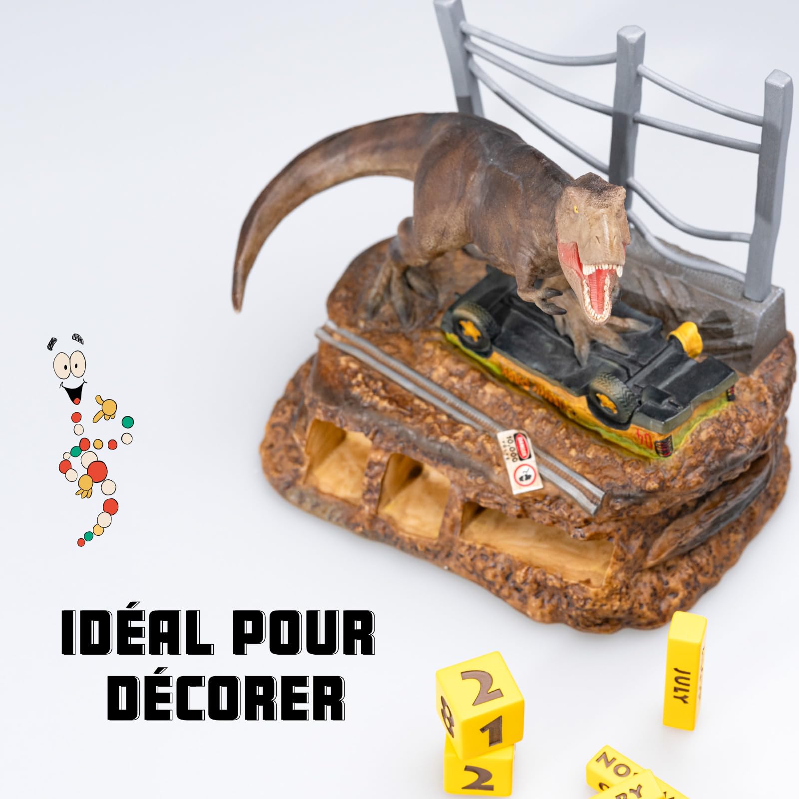 Grupo Erik Calendrier Perpétuel Jurassic Park Figurine 3D pour Enfant