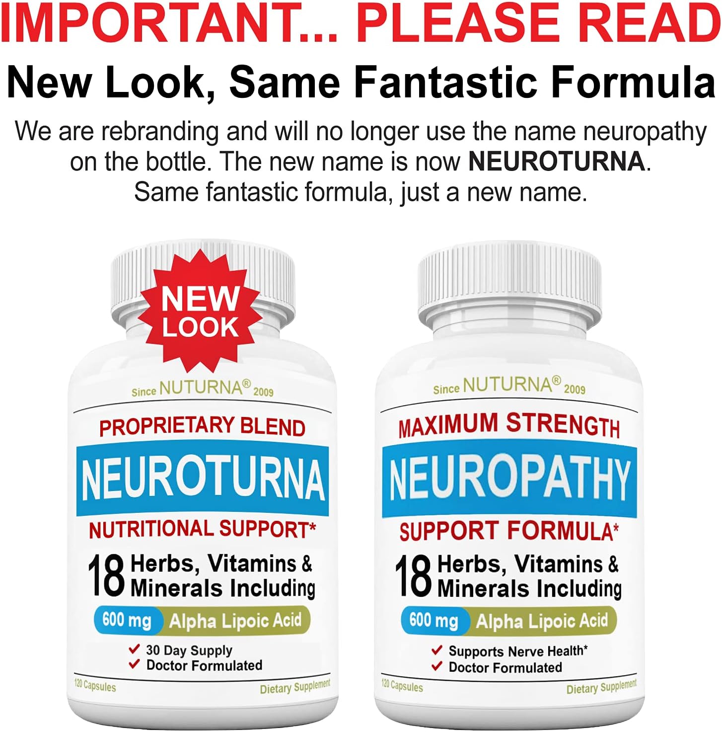 Buy Neuropathy Support Supplement with 600 mg Alpha Lipoic Acid Daily