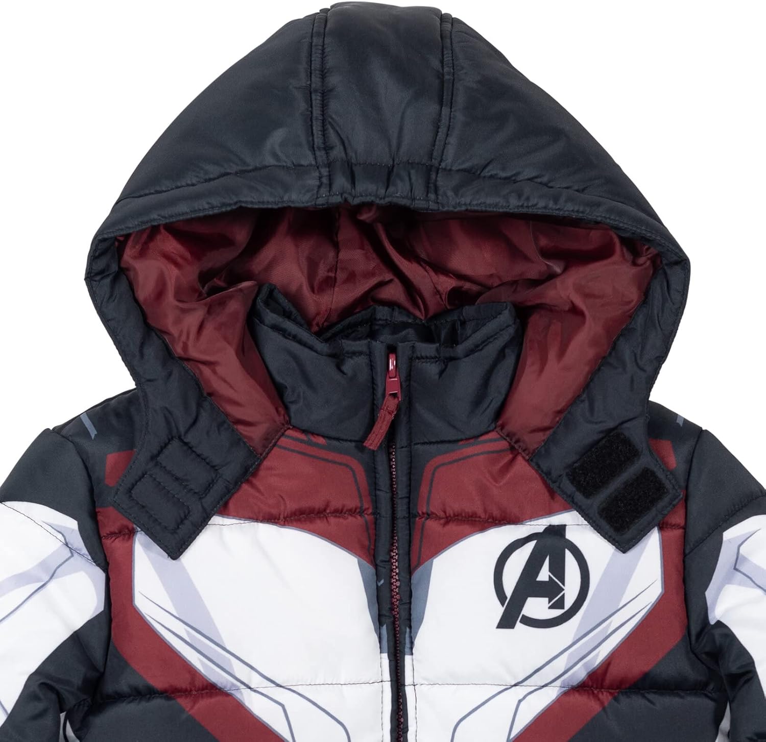 Marvel Avengers Spider-Man Hulk Black Panther Captain America Zip Up Winter Coat Puffer Jacket Toddler to Big Kid: Clothing, Shoes & Jewelry