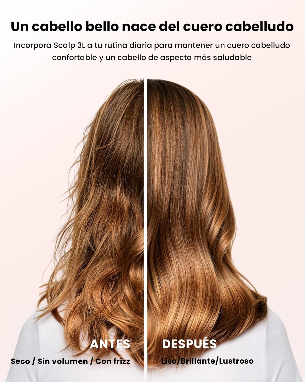 Breo Scalp 3L Masajeador eléctrico de cuero cabelludo con terapia de luz roja para el crecimiento del cabello, masajeador de cabeza para el tratamiento de la caída del cabello, regalo para mujeres