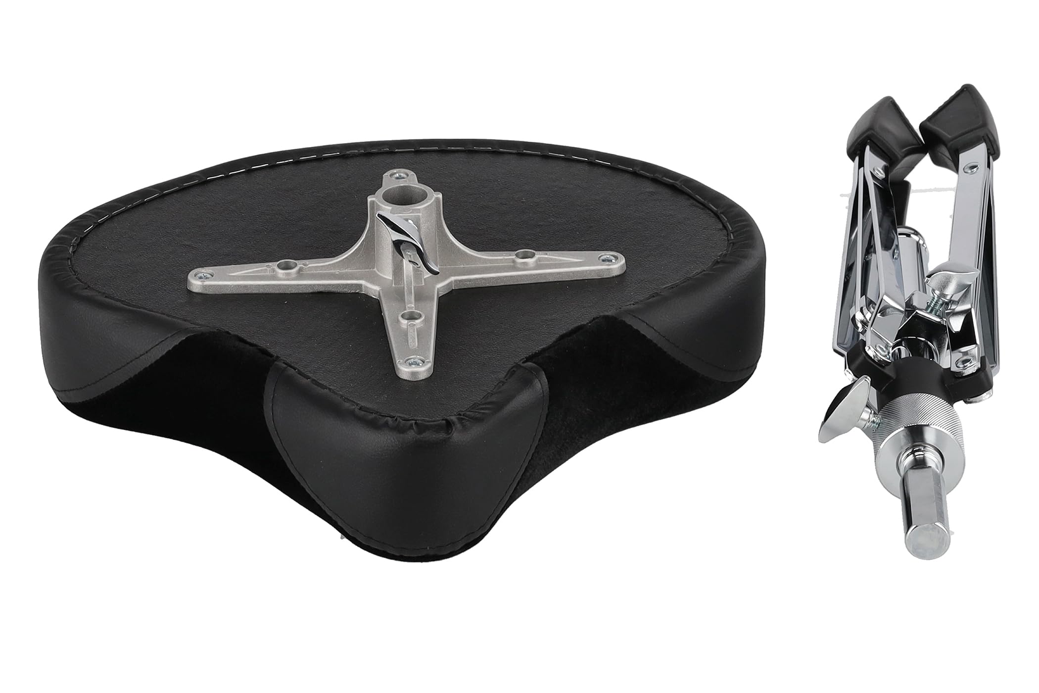 Sillines para batería asiento moto DT-410, altura regulable, patas doble perfil, heavy