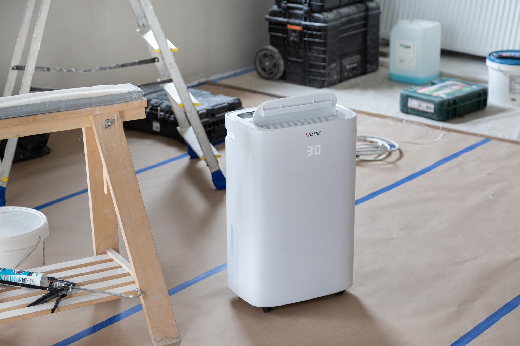 Osuszacz powietrza Welltec DHN50 z filtrem HEPA do oczyszczania powietrza