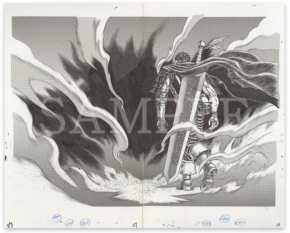 大ベルセルク展 キャラファイン複製原稿 複製原画 Type A ガッツ
