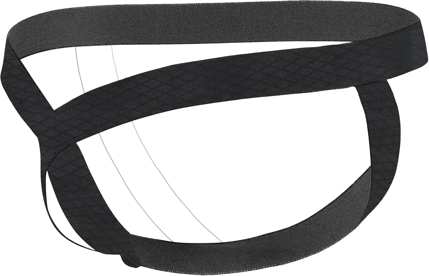 QiaTi Men's Jockstrap Underwear Male Sexy G-String Thong Hollow Out Breathable Athletic Supporters Low Waist Underpants - Image 2