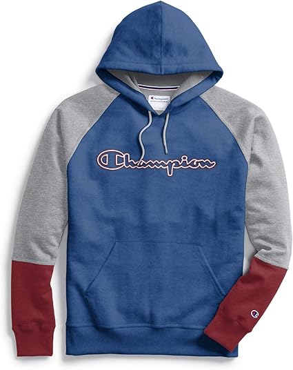 powerblend fleece colorblocked hoodie