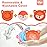 Hilph Kids Ice Packs for Boo Boos, Reuable Kids Hot Cold Packs with Cover and Handheld Straps for Pain Relief, Toddler Animal Ice Packs for Bumps, Swelling, Wisdom Teeth (3 Packs)
