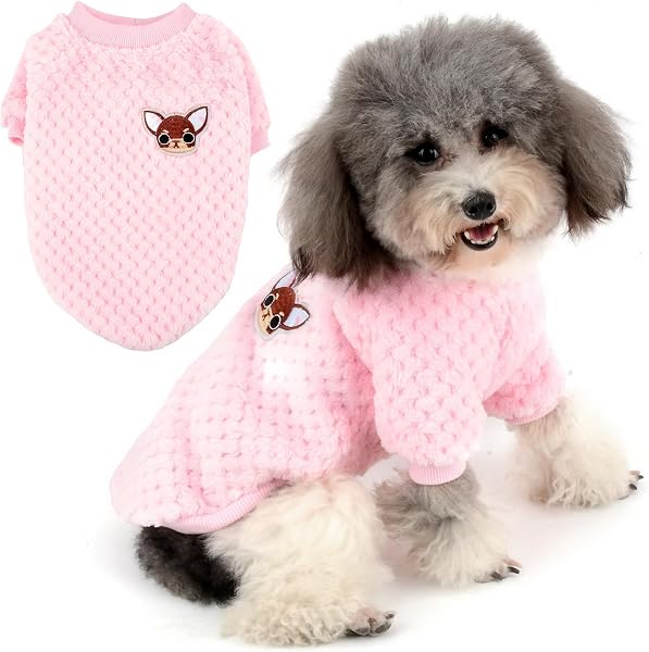 Zunea Liten Hundtröja i Fleece