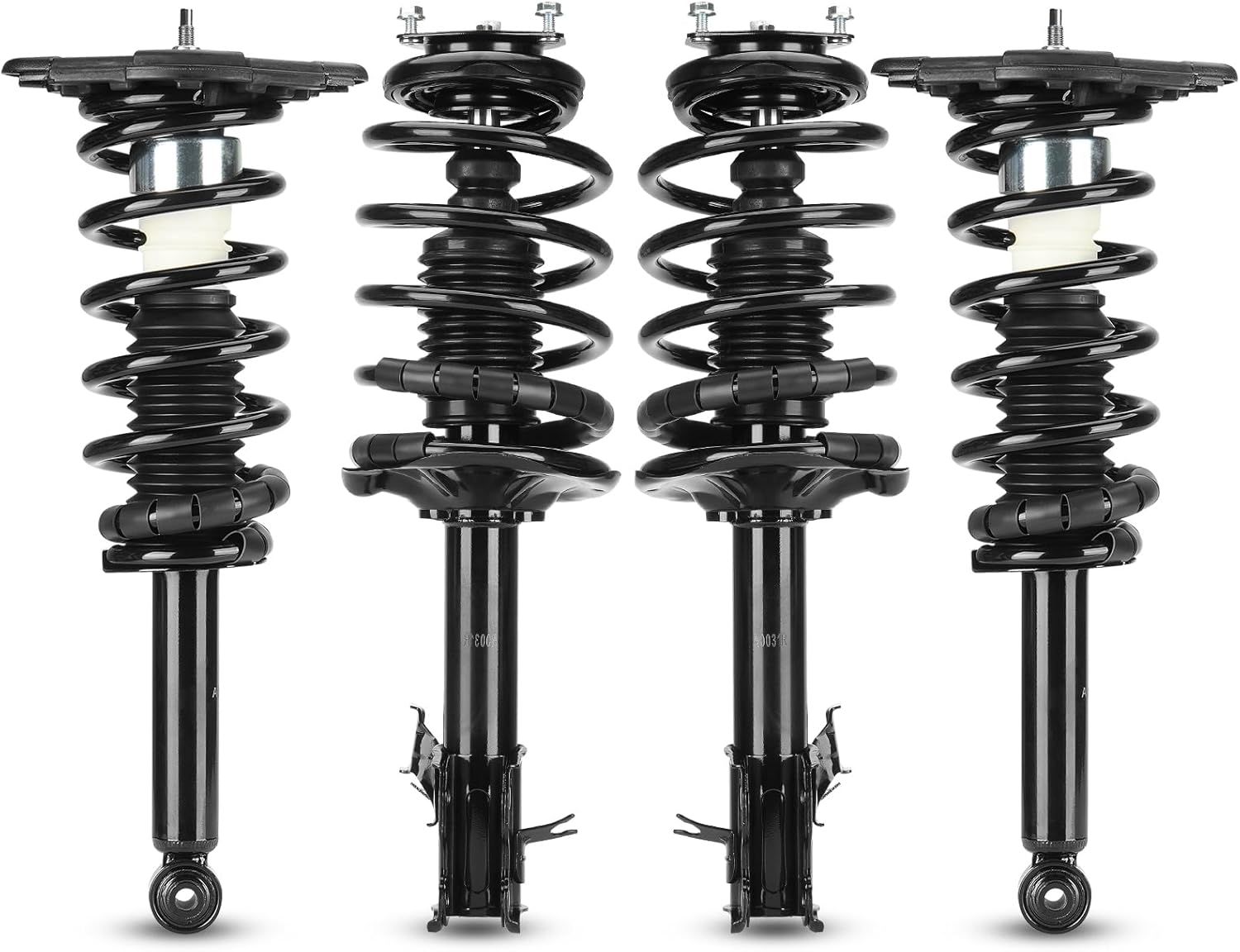 Puntales laterales delanteros y traseros izquierdo y derecho con resortes helicoidales amortiguadores para Nissan Sentra 1.8L 2.5L 172105 172106