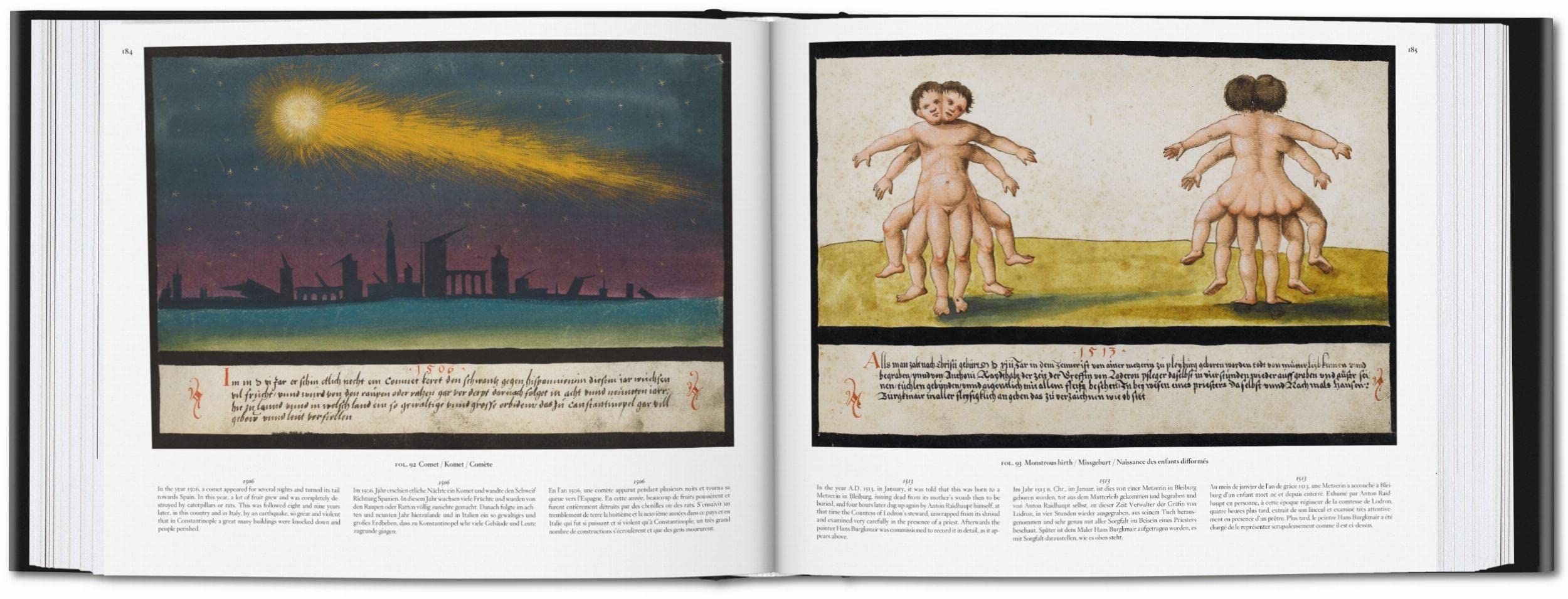 The Book of Miracles: Das Wunderzeichenbuch/Le Livre Des Miracles (Jumbo)