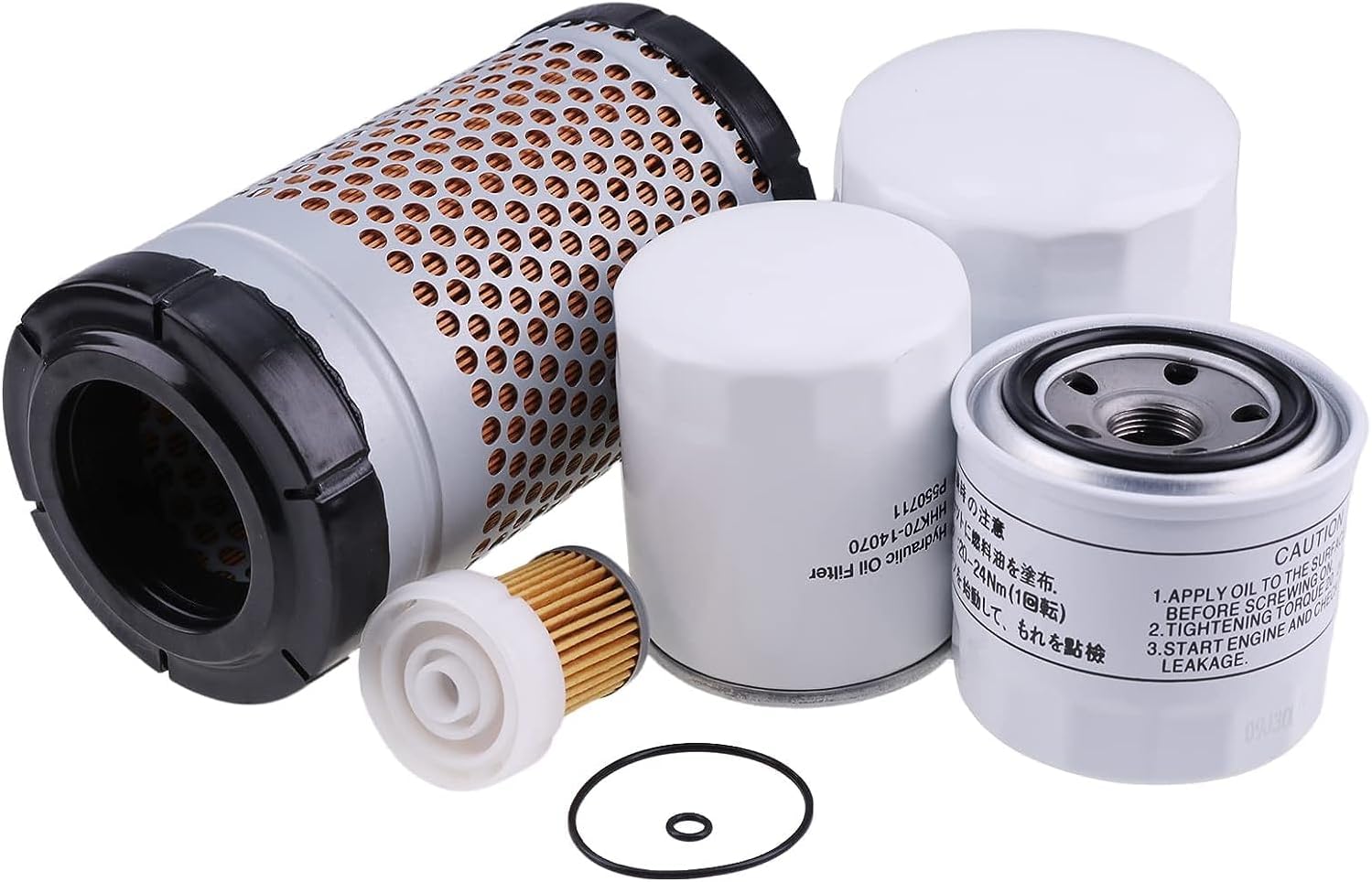 Solarhome Filter Maintenance Kit HHK32-16770 1G319-11210 HHK70-14070 HH150-32094 6A320-59930 Compatible with Kubota RTV-X1140 RTV-X1100C RTV-X1120D Utility Vehicle