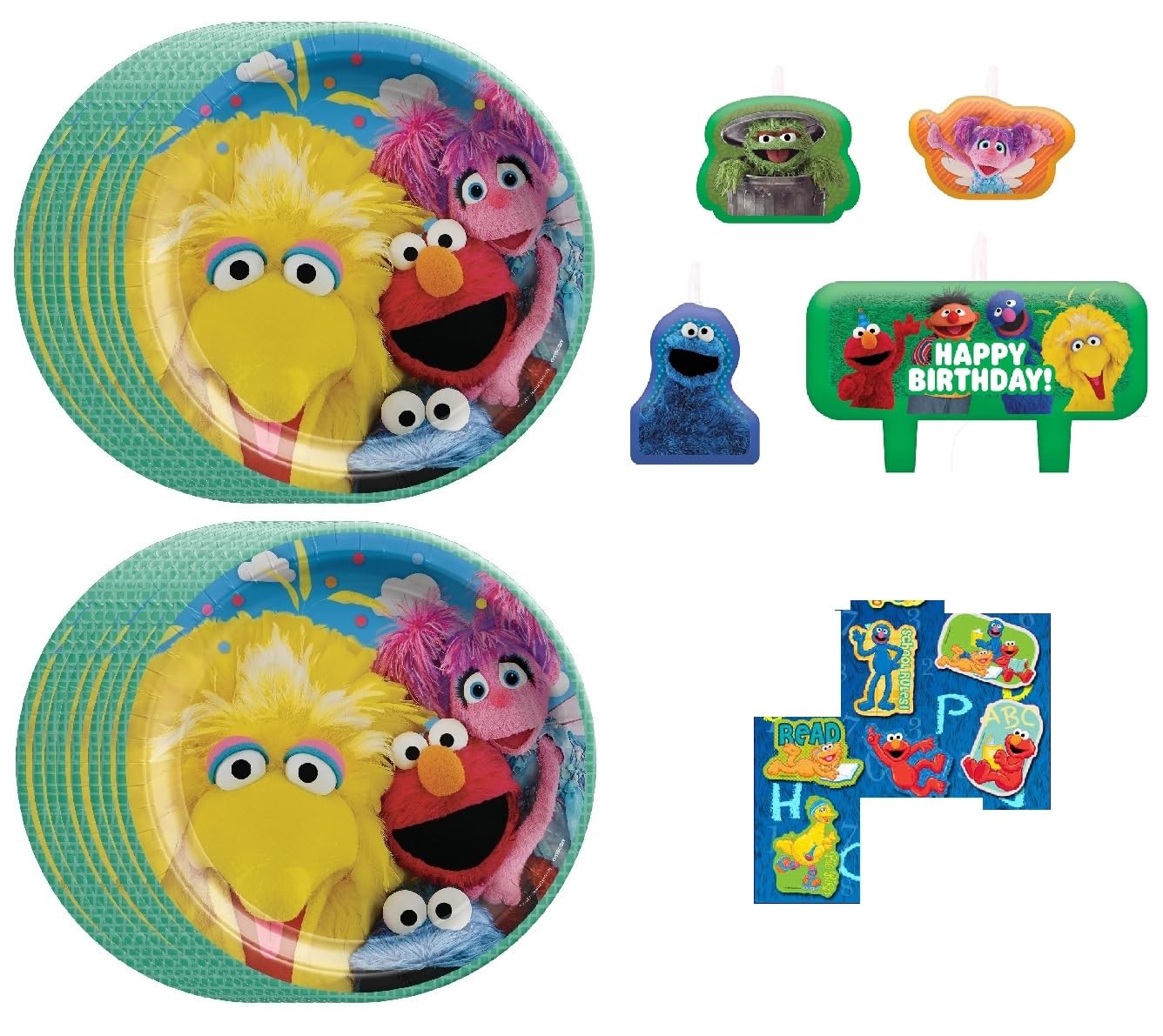Amazon.com: Sesame Street Elmo Big Bird Cookie Monster