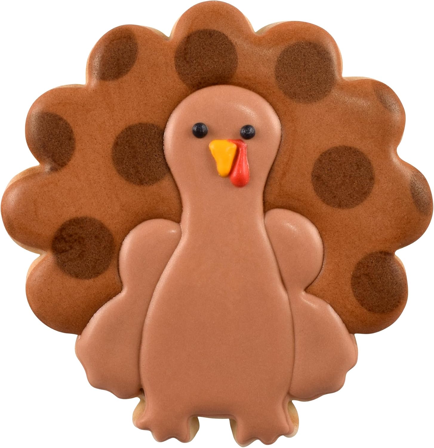 R&M Turkey Cookie Cutter 3.5" - Stainless Steel - Gift Tag Carded