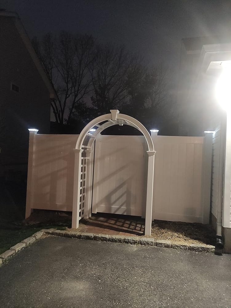 Imperial Solar Post Cap - White SL214W