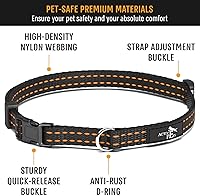 Vista 3 de Active Pets Collar de liberación rápida para perros pequeños y grandes, collar de seguridad ajustable con hebilla segura, comodidad transpirable