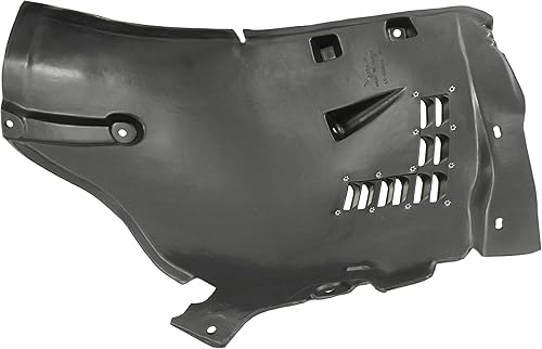 Miniatura 5 de Garage-Pro Forro de guardabarros compatible con Mercedes Benz E320 2003-2009, E500 2003-2006, E55 AMG 2004-2006, E550 2007-2009 Sedan delantero,