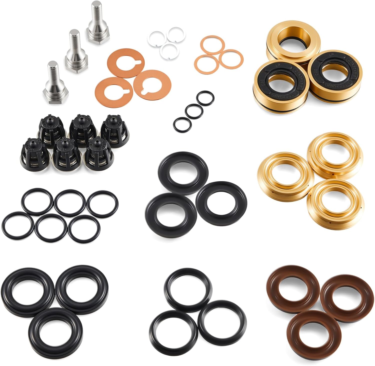 Rebuild 20mm Kit Pressure Washer Pump Rebuild Kit Compatible with General Pump T1011 TS1011 TS1511 TS2021 TS2011 TS1021 Series Pumps