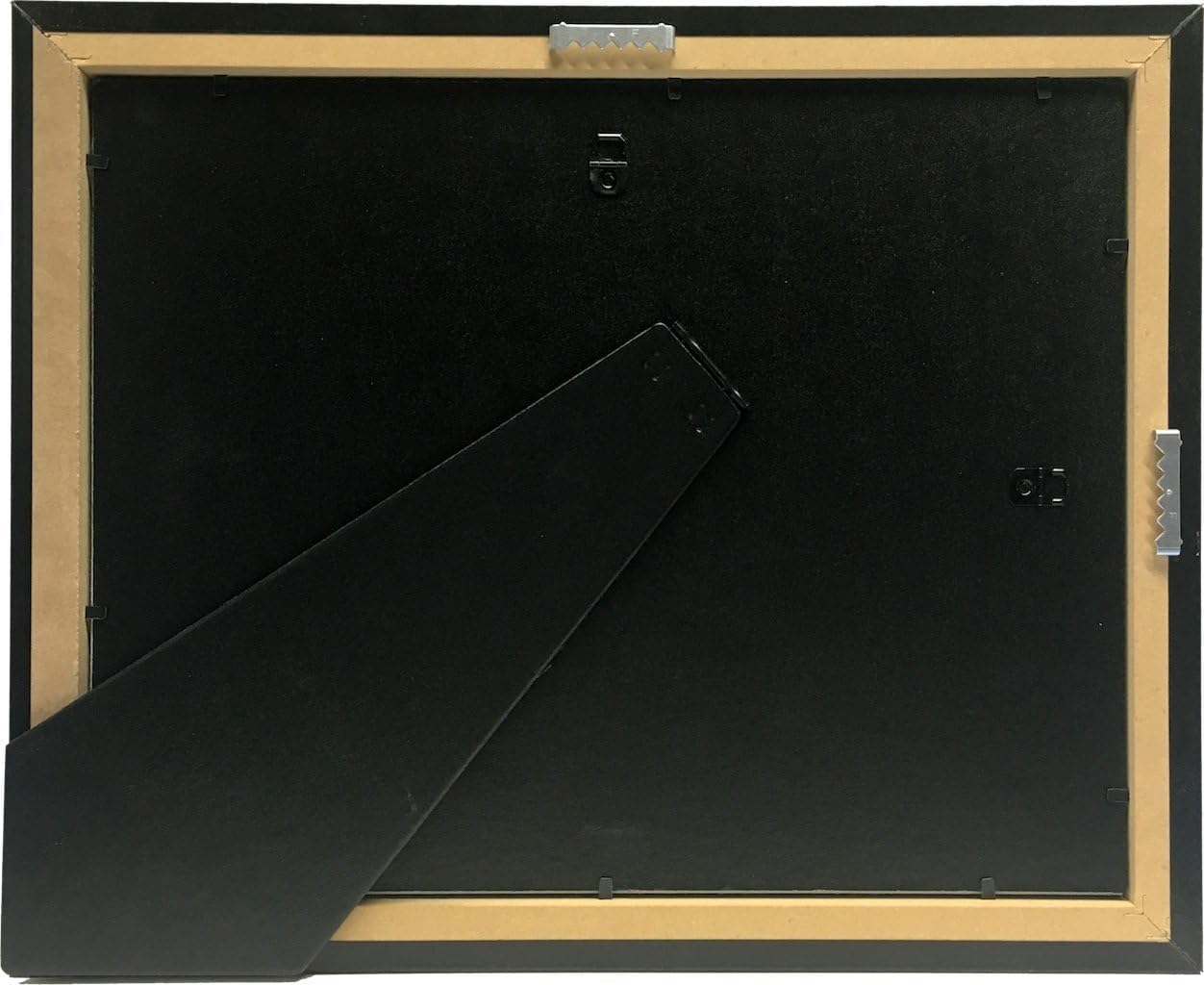 Creative Picture Frames Y8Sh-11X14Ss-W Stainless Steel Document Frame Displays 8.5" By 11" With Mat Or 11" By 14" Certificate, University, Diploma Frames With Stand & Wall Hanger (Pack Of 4)