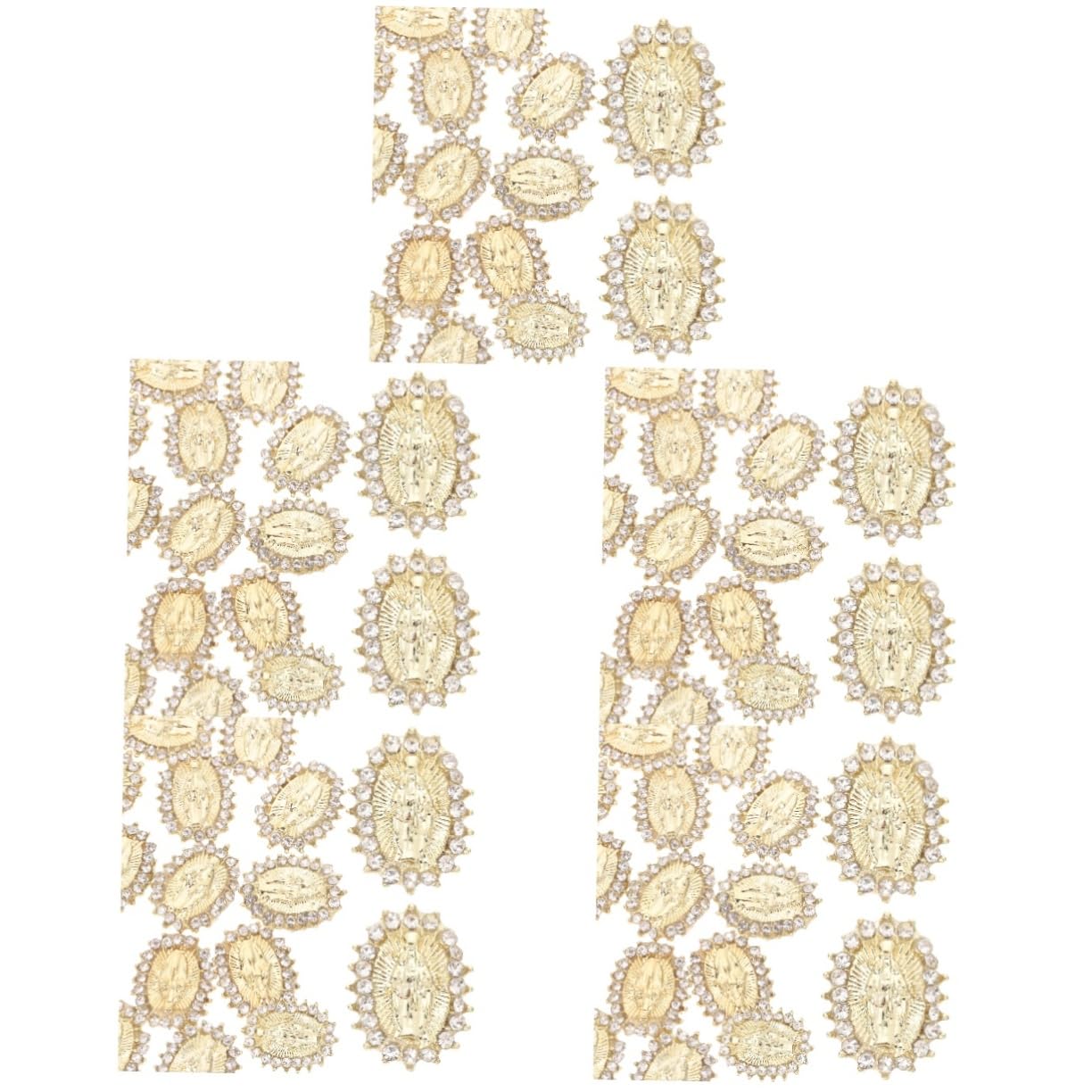 VICASKY 5 set Gioielli Con Diamanti Per Unghie Ciondoli Per Unghie Decorazioni Strass Per Unghie Accessori Nail Art Unghie Carine Punte Per Unghie Accessori Per 20 pezzi * 5