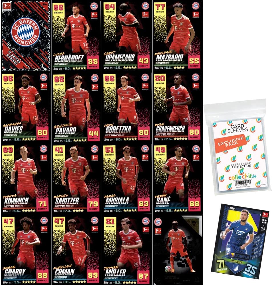 collectit.de MY HOME OF CARDS + TOYS Exklusive Aufbewahrungshüllen im Bundle mit Topps Match