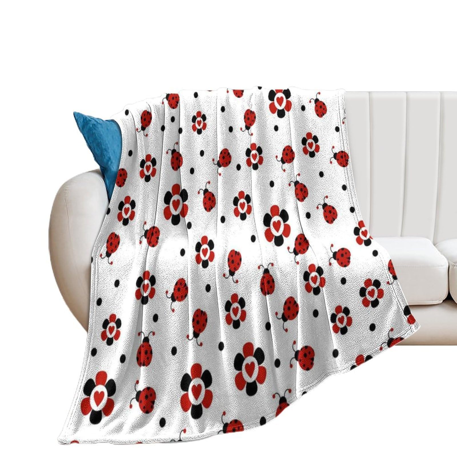 Couverture flanelle douce et chaude contre le froid au bureau ou sur lit