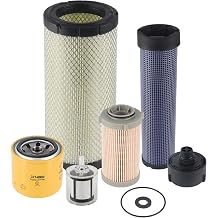 377-6969 110-6331 110-6326 416-5884 363-5819 258-2829 500 Hours Filters Kit Compatible with CAT 259D 279D 289D 299D 299D2 236D 242D 246D 262D 272D 257D