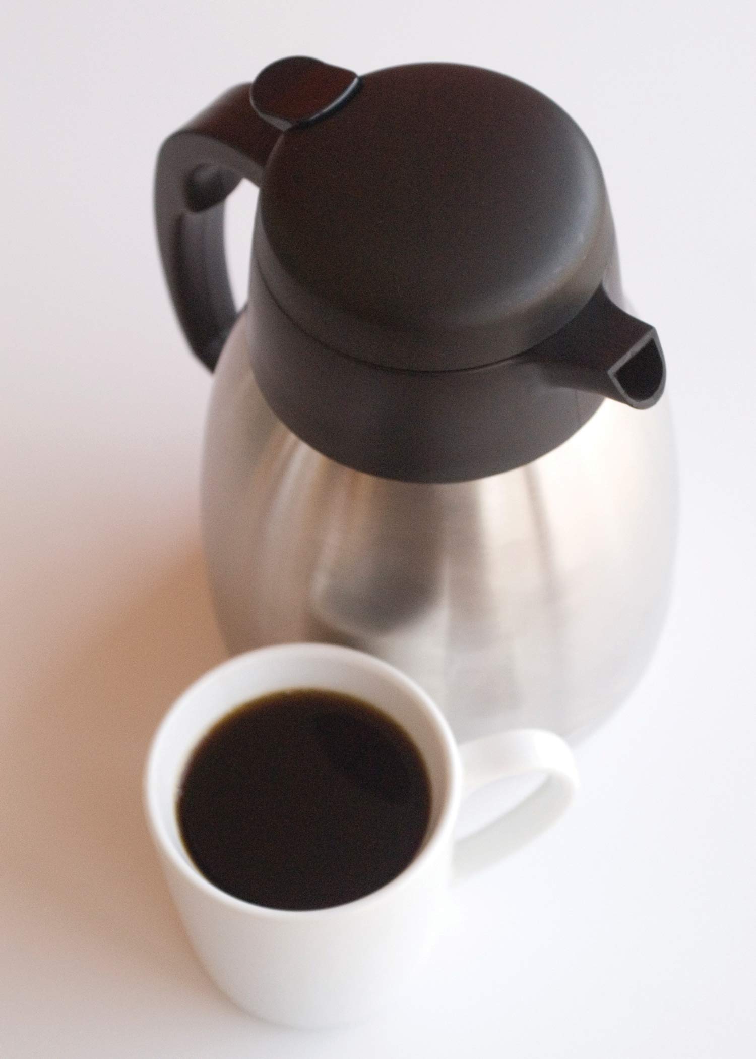 Service Ideas FVPC15 SteelVac Carafe, Stainless Steel Vacuum Insulated, Brushed finish, 1.5 Liter (50.7 oz.)