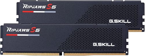 Miniatura 2 de 64GB G.Skill DDR5 Ripjaws S5 5600MHz CL28 Kit de doble canal 2X 32GB Negro