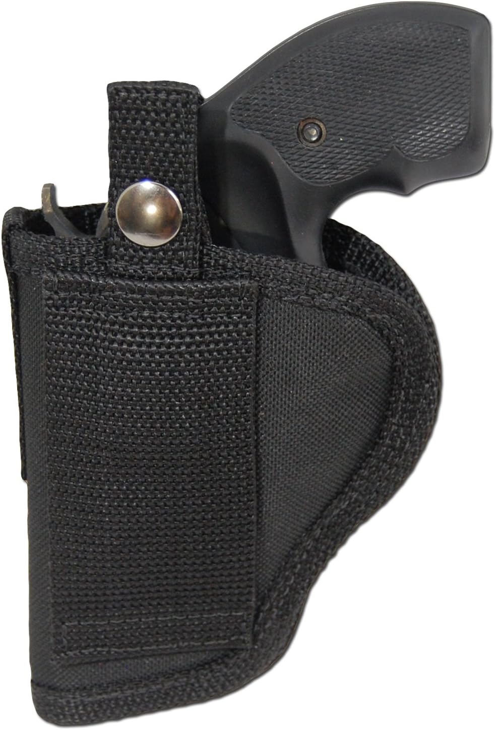 New Barsony OWB Belt Loop Holster for 2", Snub-Nose .38 .357 Revolvers