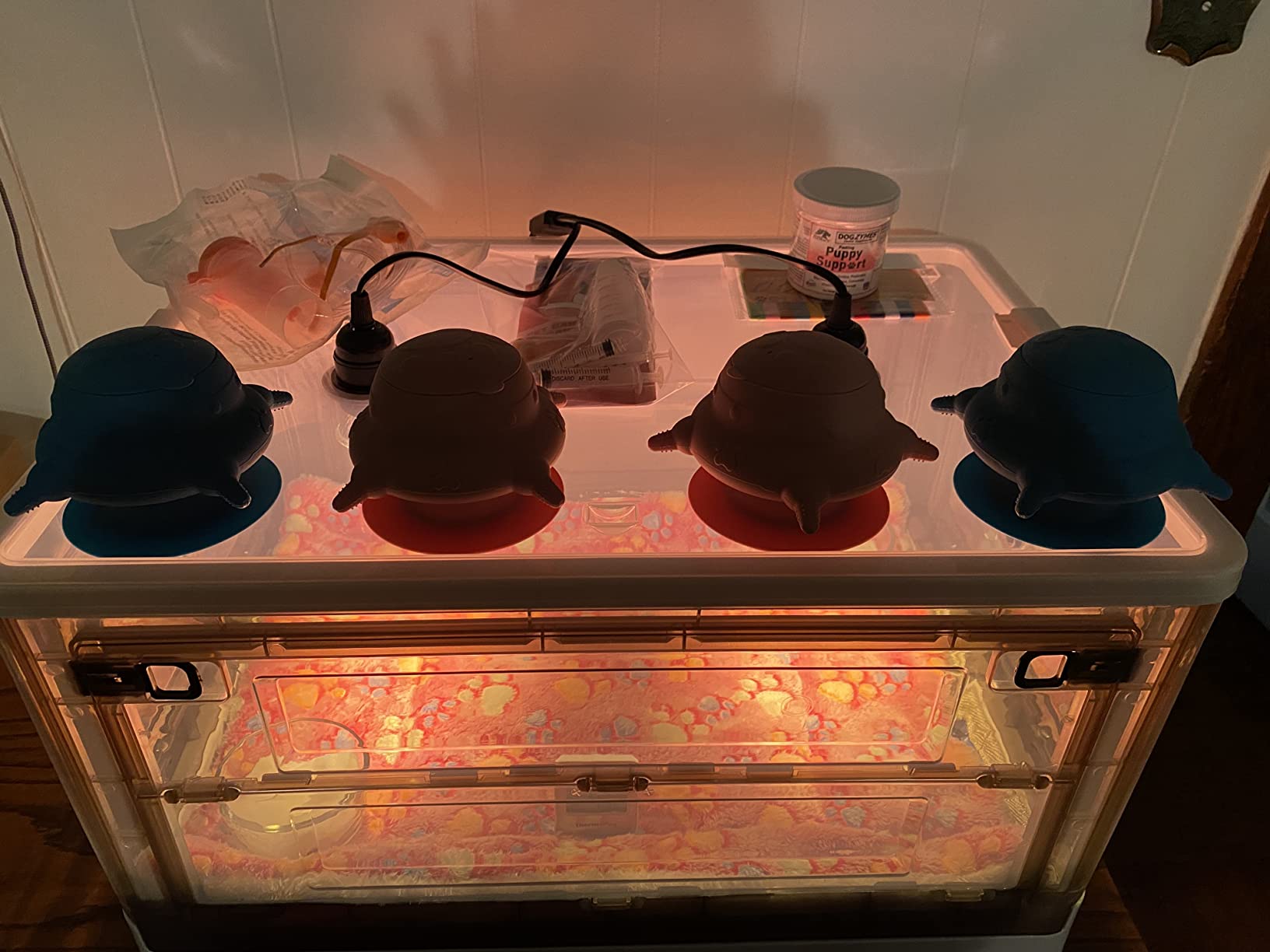 22/mo Finance HKDQ Puppy Incubator with Heating Puppy Incubator