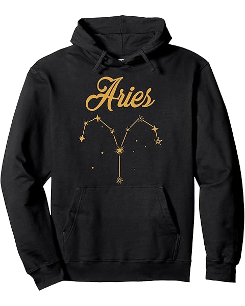 Aries Zodiac Birthday - Horoscope Sign Aries Pullover Hoodie