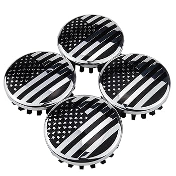 Amazon.com: (Set of 4) for Chevrolet 3 1/4 inches=83mm Black