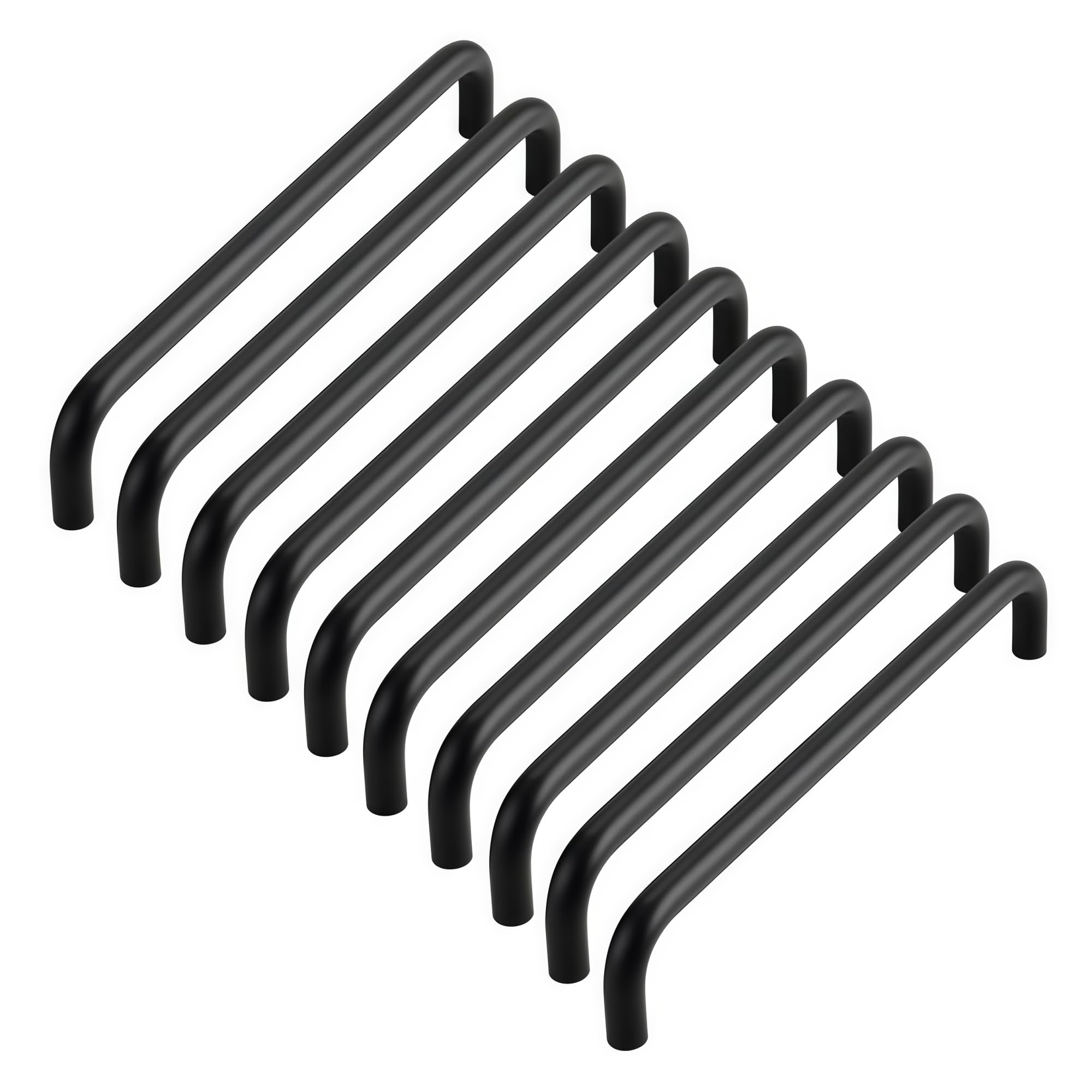 10er Set Küchengriffe Aluminium bunt L 106-330mm Farbenfrohe Möbelgriffe