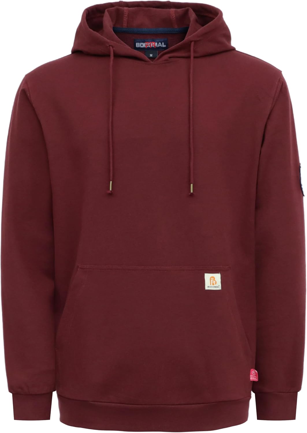 BOCOMAL FR Hoodie Pullover Idea for Summer 7.5oz Lightweight Cotton Flame Resistant Sweatshirt (Non Fleece)