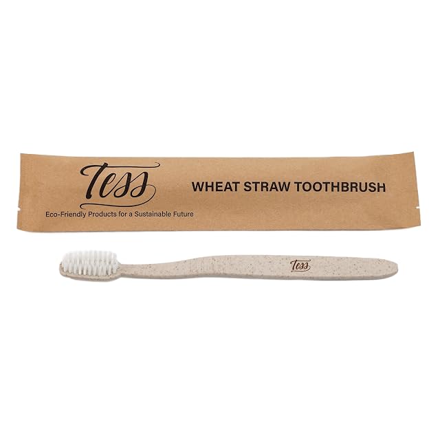 Tess Wheat Straw Toothbrush