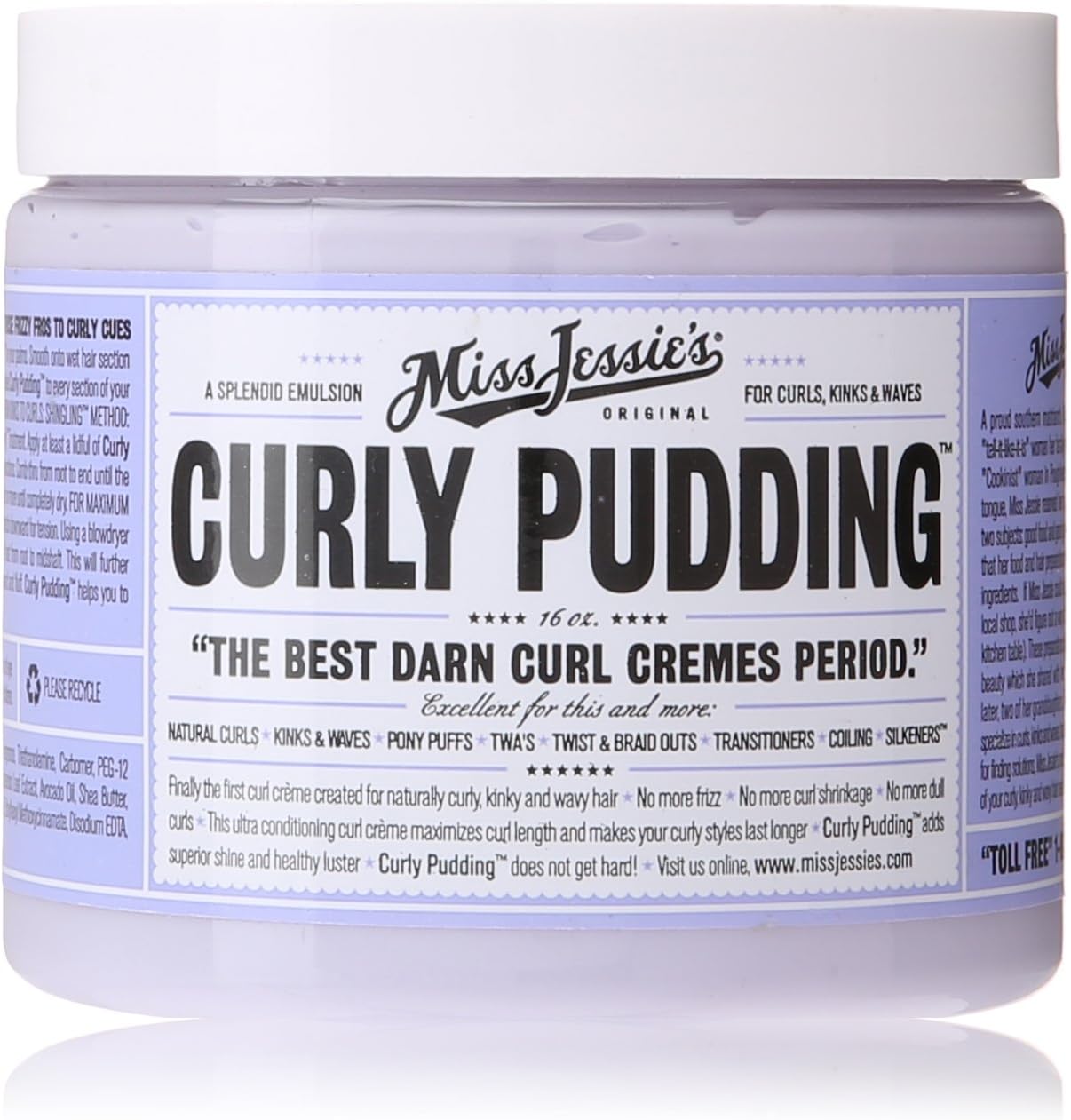 Curly Pudding 16 OZ