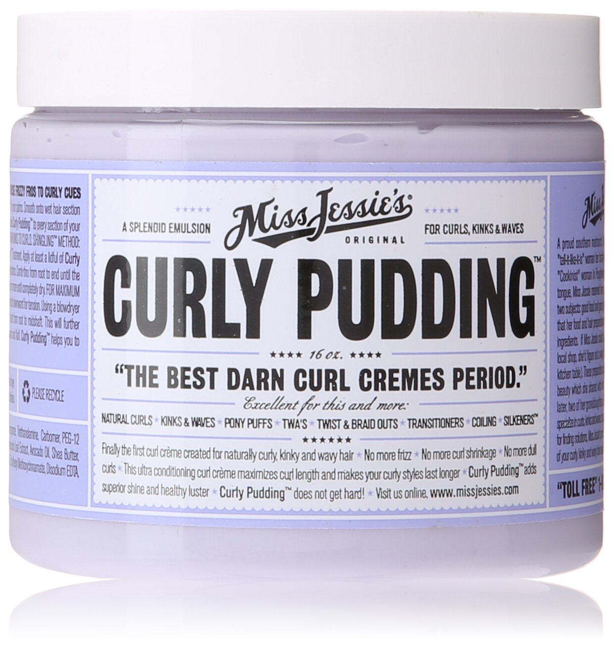 Curly Pudding 16 OZ