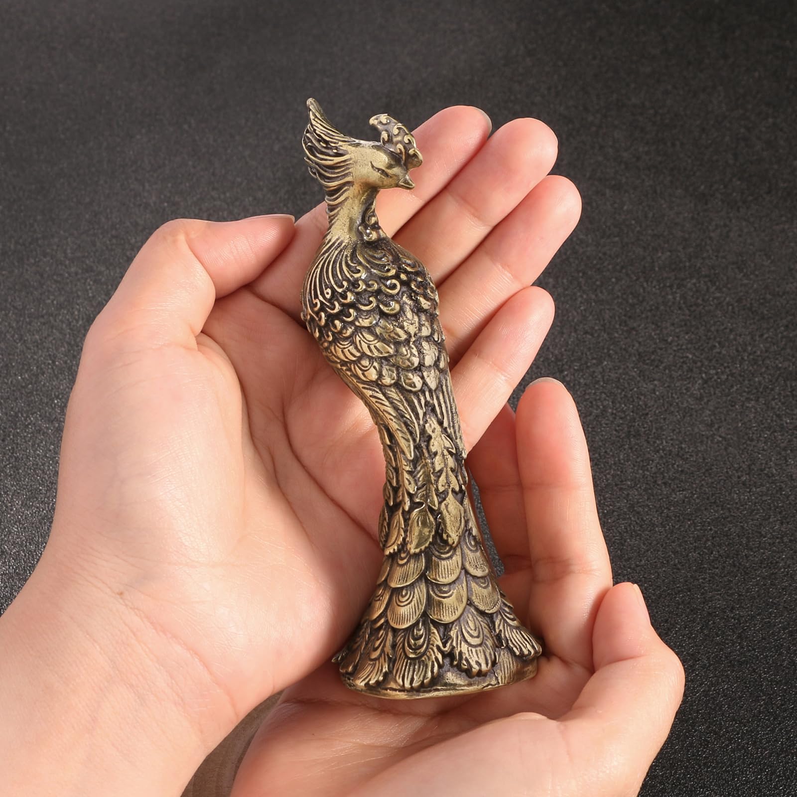 Estatuas de latón para decoración de interiores, figuras de animales