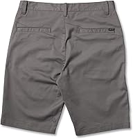 Vista 3 de Volcom Men's Vmonty Stretch 22 Chino Shorts Casual Everyday Wear, Relaxed Fit