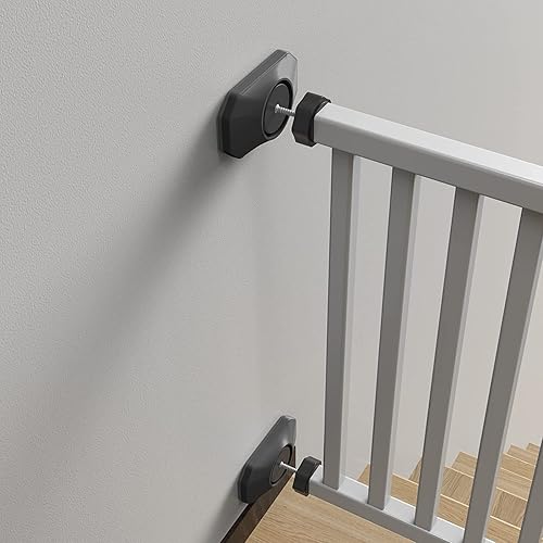 Miniatura 4 de ICERO - Protector de pared para puerta de bebé - Protege las paredes y puertas de las puertas de mascotas y perros - para puerta de seguridad de