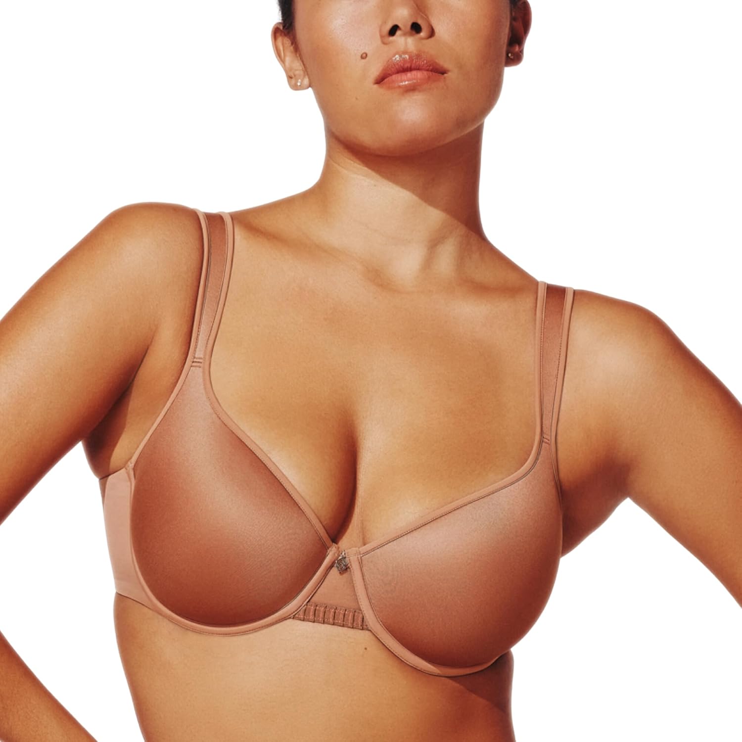 ThirdLove Perfect Coverage Bra, Full Coverage Bra, High Support for Large Bust, Bras for Women, Underwire Support, Smoothing