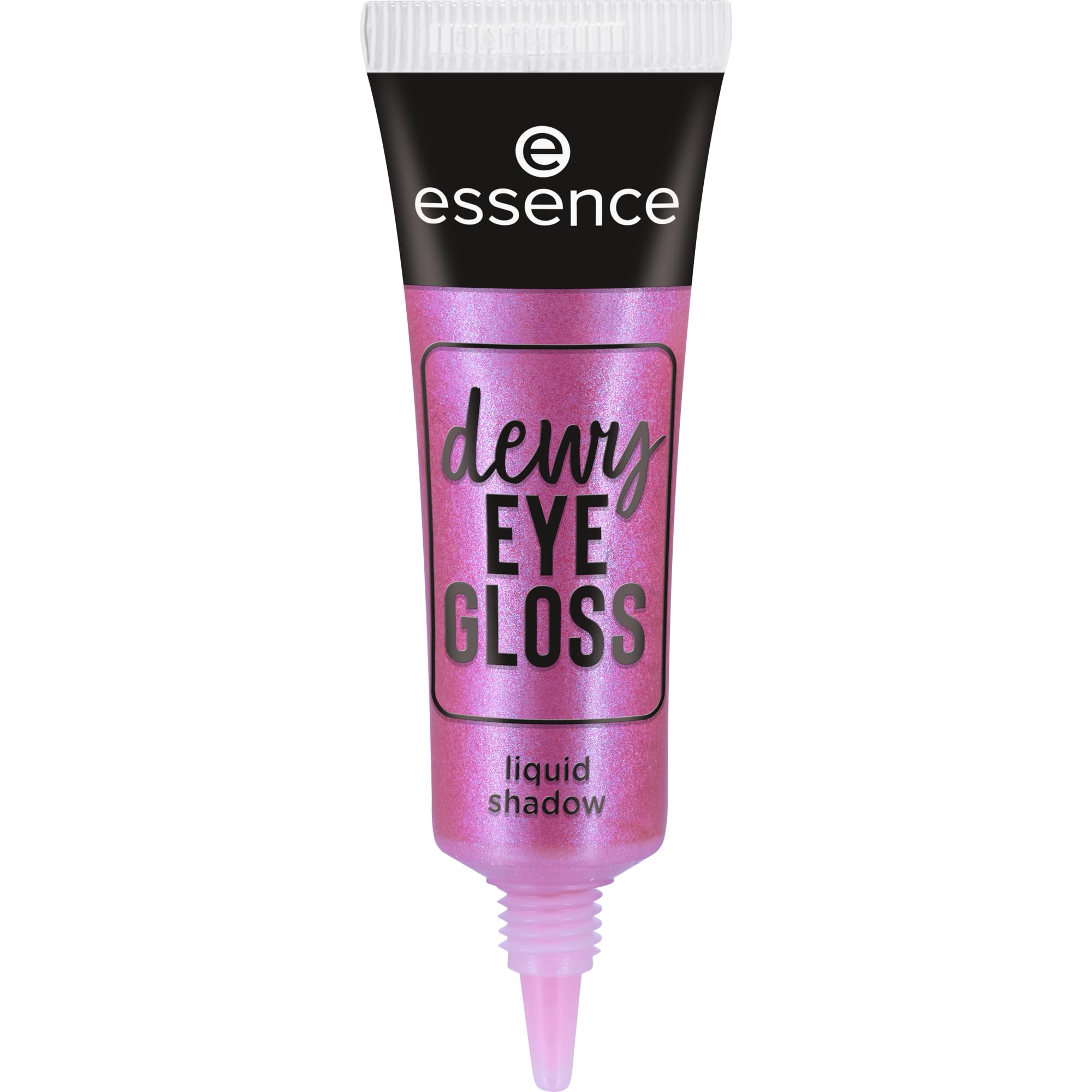 Essencedewy Eye Gloss Liquid Shadow No. 02, Red, Softening, Radiant Fresh, Vegan, Nanoparticles Free, Perfume Free, Oil-Free, Pack of 1 (8 ml)
