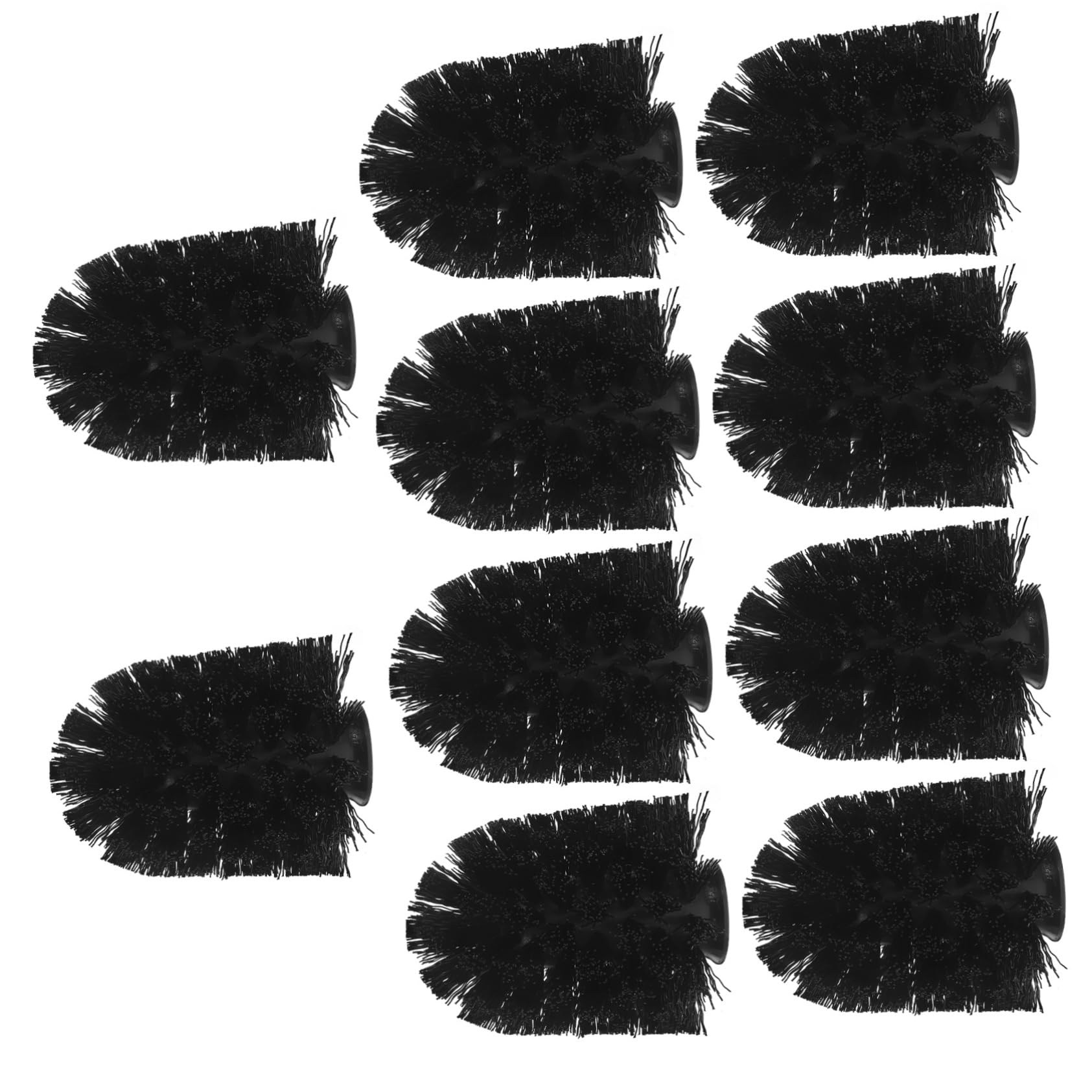 Recharge de brosse de toilette x10 en plastique blanc Mikikit