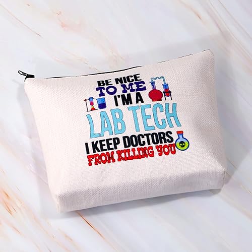 Miniatura 2 de G2TUP Funny Lab Tech Laboratorio Técnico Semana Regalo Cosmético Bolsa Médico Científico Laboratorio Técnico Organizadores de Viajes