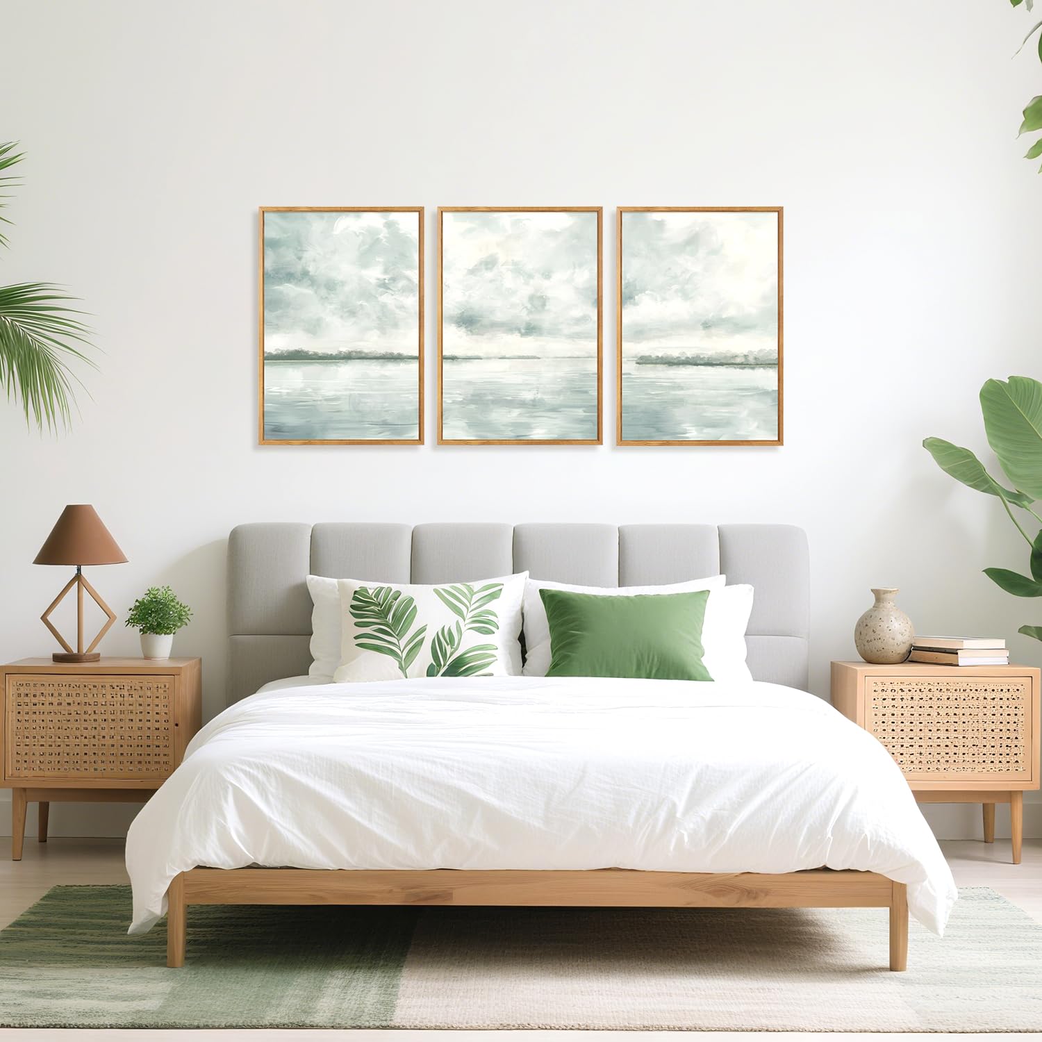 CHDITB Mountain Frame Canvas Wall Art, Nature themed office Wall Decor, country Scenic Art Spiritual Wall Painting, Vintage national park Mountains forest Art Prints for Living Room, Bedroom 16"x24"x3 — view 134