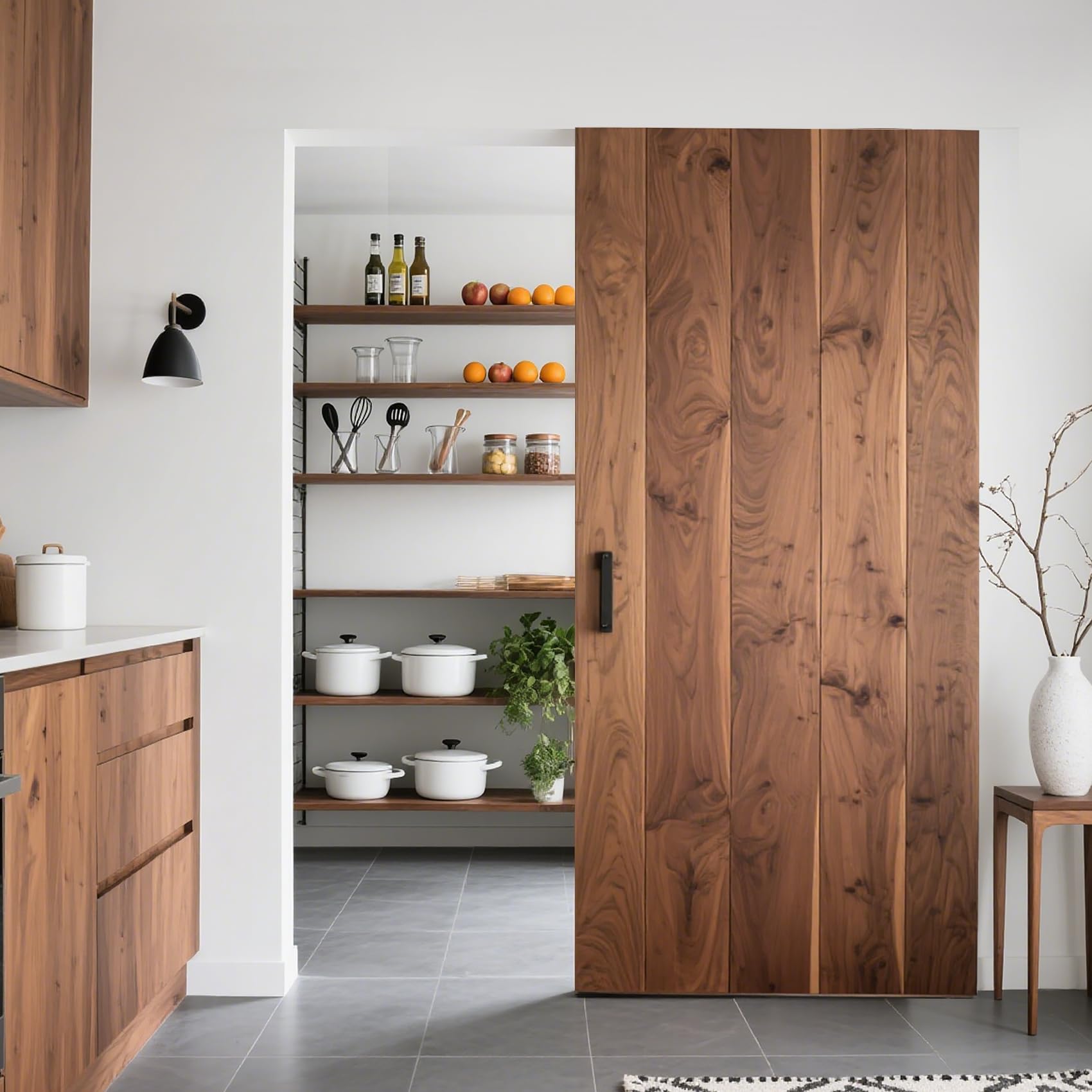 Diyhd 52" Concealed Sliding Barn Door