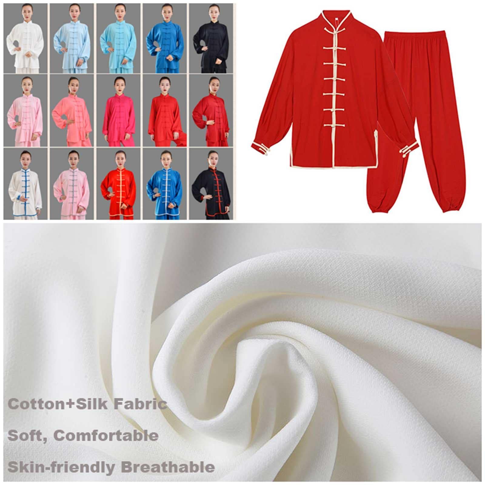 Arts martiaux Tai Chi Uniforme Kung Fu Vêtements pour hommes et femmes chinois Traditionnels Wing Chun Vêtements