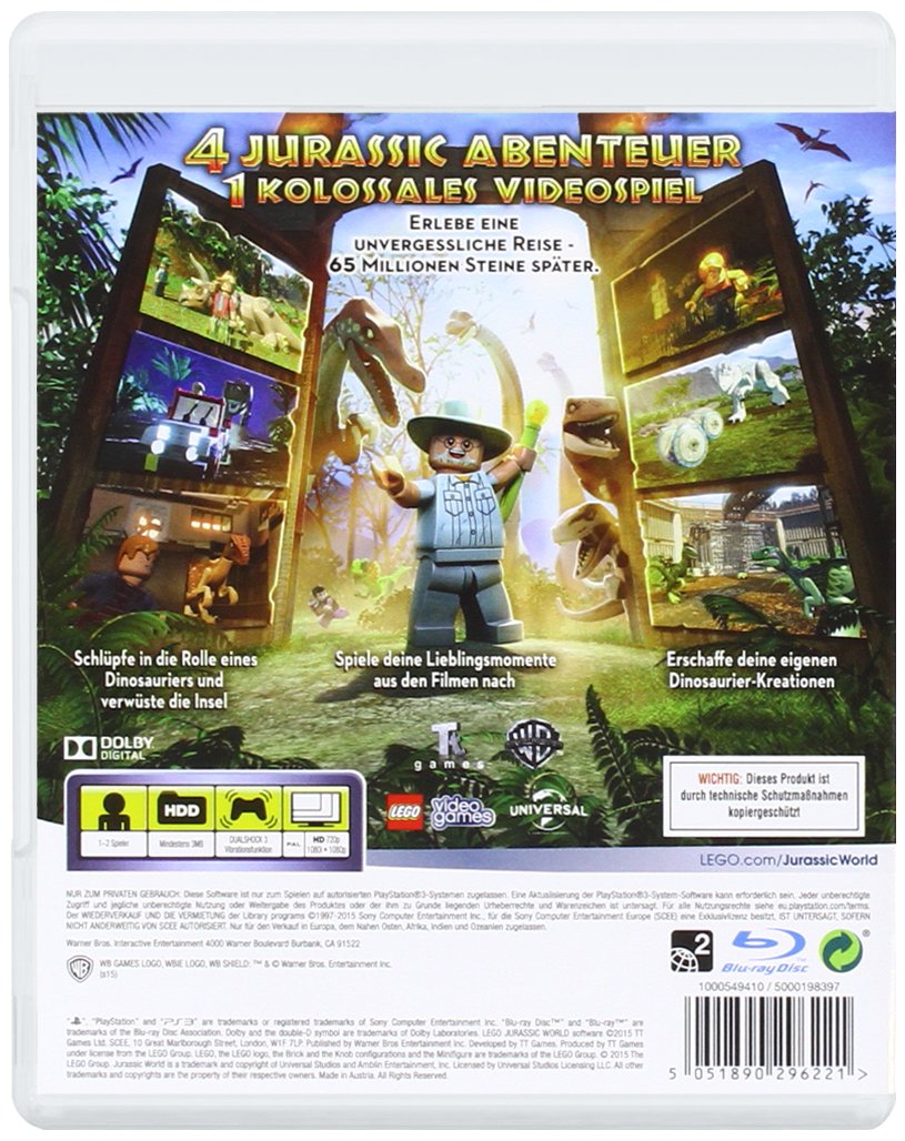 LEGO Jurassic World - [PlayStation 3]